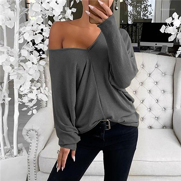 women's t-shirt casual women summer long sleeve v-neck cotton loose shirt solid color plus size clothes fashion autumn winter, White
women's t-shirt casual women summer long sleeve v-neck cotton loose shirt solid color plus size clothes fashion autumn winter, White