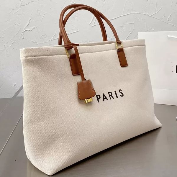 large shopping bag lady tote canvas handbags hand shoulder bags genuine leather classic letter printed handle golden padlock hardware inside, Black;red 
large shopping bag lady tote canvas handbags hand shoulder bags genuine leather classic letter printed handle golden padlock hardware inside, Black;red
