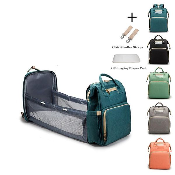 diaper bag moms and dads backpack multifunctional baby bed bags maternity nursing handbag stroller pocket drop ship