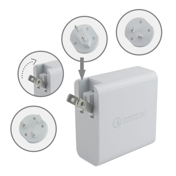 4 ports qc 3.0 + pd 18w high power type-c usb quick charger foldable plug fast charging adapter travel wall charger for iphone
4 ports qc 3.0 + pd 18w high power type-c usb quick charger foldable plug fast charging adapter travel wall charger for iphone