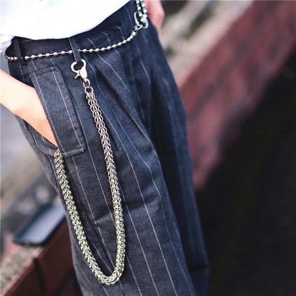 fashion tide men chain trousers women disco dancing pants chain manual heavy metal waist chains chatelaine 78 cm, Black;brown
fashion tide men chain trousers women disco dancing pants chain manual heavy metal waist chains chatelaine 78 cm, Black;brown