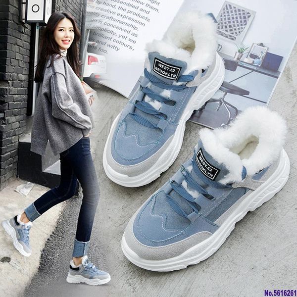 2020 shoes winter warm platform woman snow boots plush female casual sneakers faux suede leather female snowboots warm shoes fur, Black
2020 shoes winter warm platform woman snow boots plush female casual sneakers faux suede leather female snowboots warm shoes fur, Black