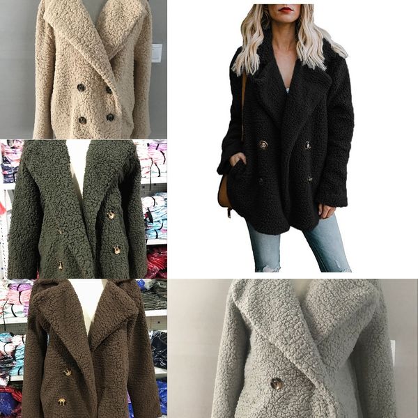autumn winter 2020 women's plush lapel pocket autumn winter 2020 women's plush button lapel button coat pocket coat uj00d, Black
autumn winter 2020 women's plush lapel pocket autumn winter 2020 women's plush button lapel button coat pocket coat uj00d, Black