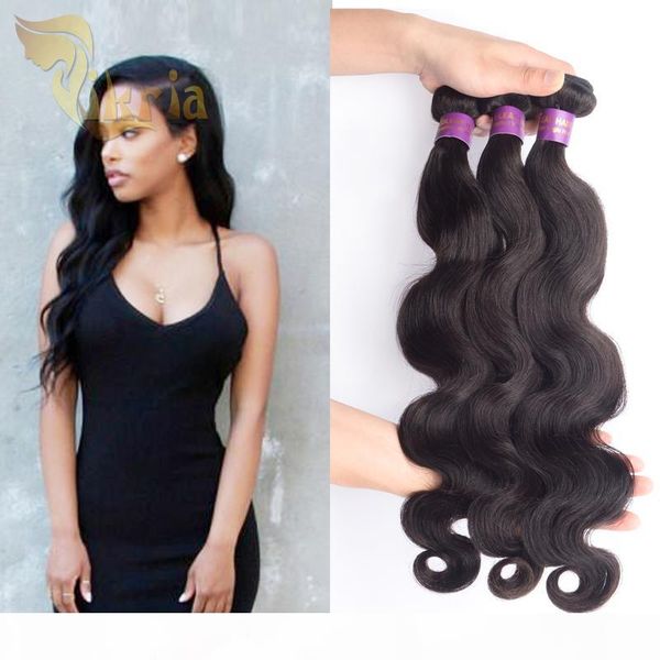 4 pcs body wave unprocessed brazilian indian peruvian malaysian hair weft human hair body wave hair extensions dyeable, Black
4 pcs body wave unprocessed brazilian indian peruvian malaysian hair weft human hair body wave hair extensions dyeable, Black