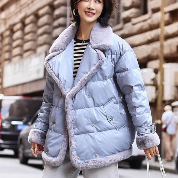women down coats 2020 winter fashion natural real down inner bladder jacket female outerwear1, Black
women down coats 2020 winter fashion natural real down inner bladder jacket female outerwear1, Black