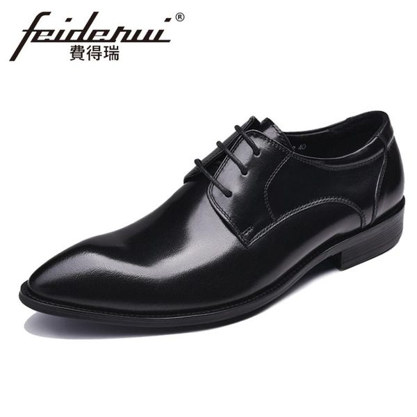 italian genuine leather men's formal dress wedding party footwear pointed toe lace-up derby man office handmade shoes ymx412, Black
italian genuine leather men's formal dress wedding party footwear pointed toe lace-up derby man office handmade shoes ymx412, Black