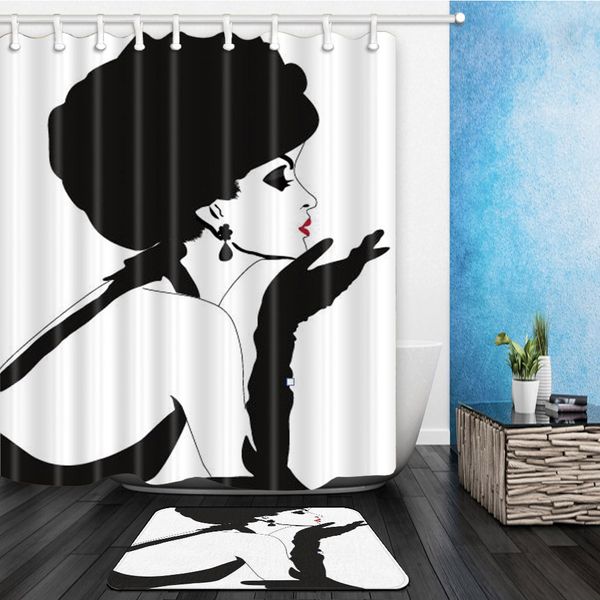 2pcs / set sexy girl женщина печати pattern душ занавес набор водонепроницаемый + нескользящие мат ковер туалет ванная комната home decor
2pcs / set sexy girl женщина печати pattern душ занавес набор водонепроницаемый + нескользящие мат ковер туалет ванная комната home decor