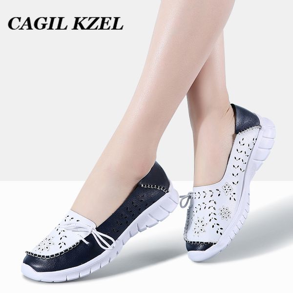 cagilkzel 2019 fashion women flats shoes genuine leather summer shoes woman slip-on ballerina flats mother boat shoes moccasins 1020, Black;white
cagilkzel 2019 fashion women flats shoes genuine leather summer shoes woman slip-on ballerina flats mother boat shoes moccasins 1020, Black;white