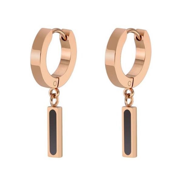1 piece rose gold punk rock stainless steel long square charm hoop earring men jewelry for women, Golden;silver
1 piece rose gold punk rock stainless steel long square charm hoop earring men jewelry for women, Golden;silver