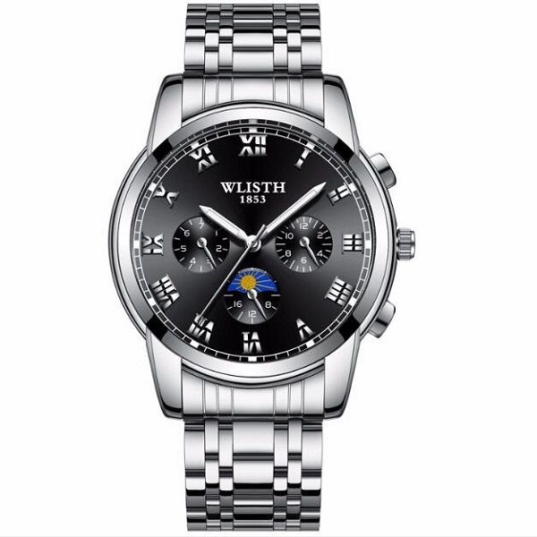 mens watch stainless steel with glide lock clasp automatic mechanical business mens watches orologio di lusso relojes de lujo para hombre, Slivery;brown
mens watch stainless steel with glide lock clasp automatic mechanical business mens watches orologio di lusso relojes de lujo para hombre, Slivery;brown