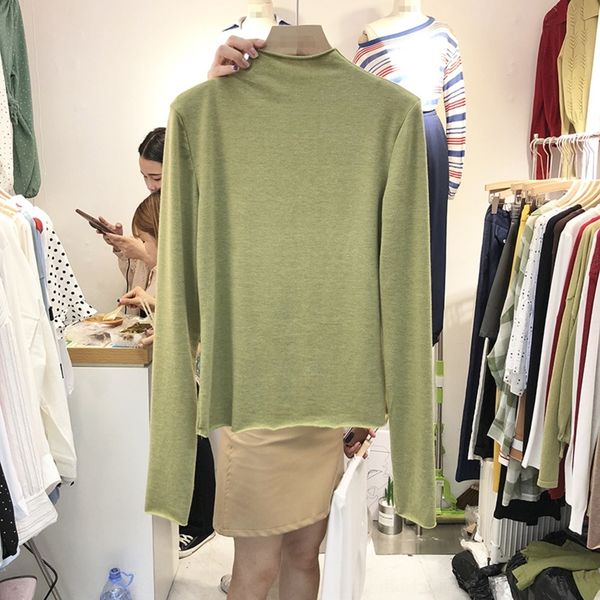 w1c39 чистых коричневый сахар падает coat нижнего слой футболка coatt футболка женской фрукты 2020 новой мода половины высокого воротника ун, White
w1c39 чистых коричневый сахар падает coat нижнего слой футболка coatt футболка женской фрукты 2020 новой мода половины высокого воротника ун, White