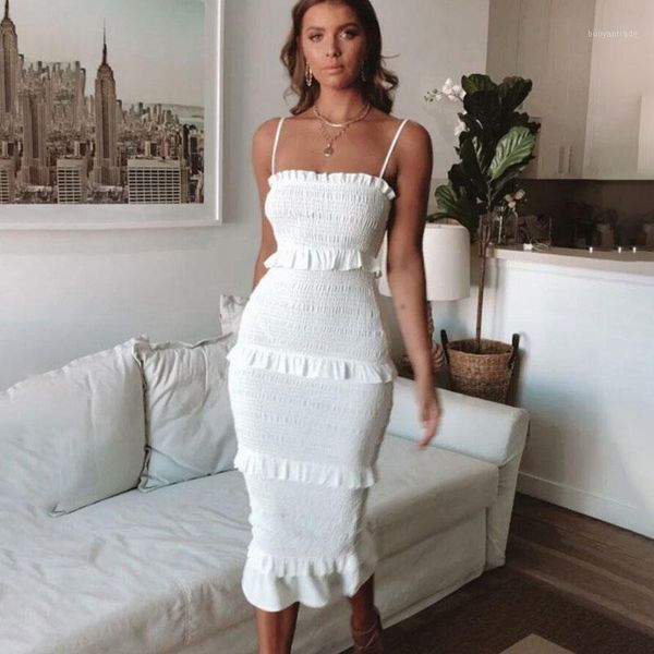 casual dresses bodycon slim long dress women 2021 spaghetti strap twist summer party female ruffles vestidos elegant1, Black;gray
casual dresses bodycon slim long dress women 2021 spaghetti strap twist summer party female ruffles vestidos elegant1, Black;gray