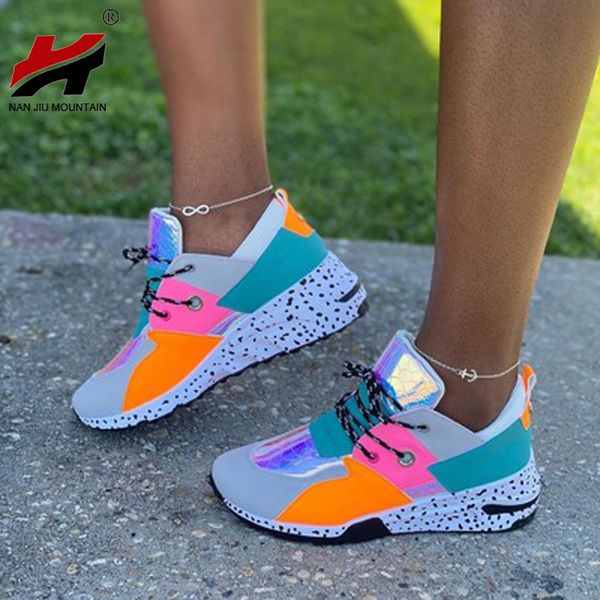 nan jiu mountain women's shoes summer outdoor sneakers lace up multicolor round head fashion plus size 42 lj200812, Black
nan jiu mountain women's shoes summer outdoor sneakers lace up multicolor round head fashion plus size 42 lj200812, Black