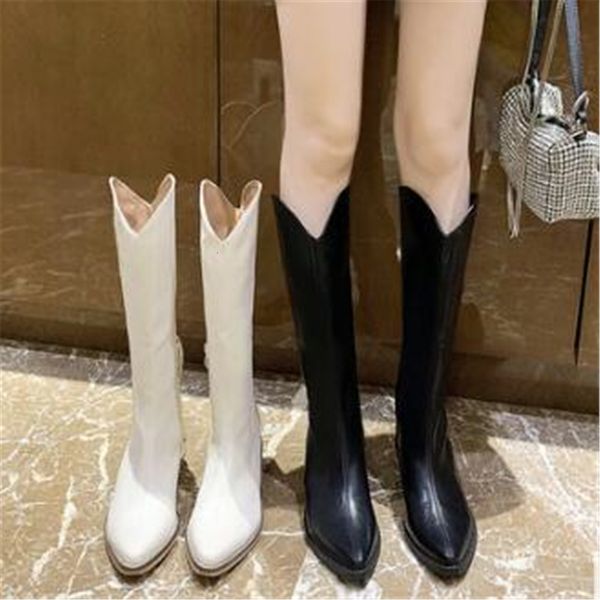new women's 2021 luxury leather heels winter riding knee high designer western cowboy boots hthi, Black
new women's 2021 luxury leather heels winter riding knee high designer western cowboy boots hthi, Black