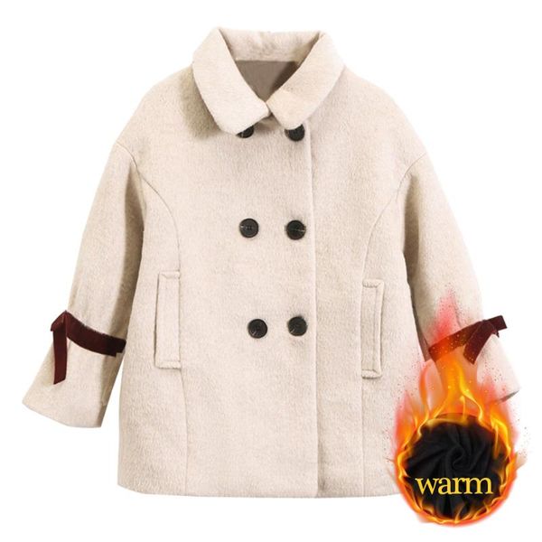 kids winter jacket thick wool coat for girls flare sleeve outerwear for kids fashion autumn clothes girls 6 8 10 12 14 year, Blue;gray
kids winter jacket thick wool coat for girls flare sleeve outerwear for kids fashion autumn clothes girls 6 8 10 12 14 year, Blue;gray