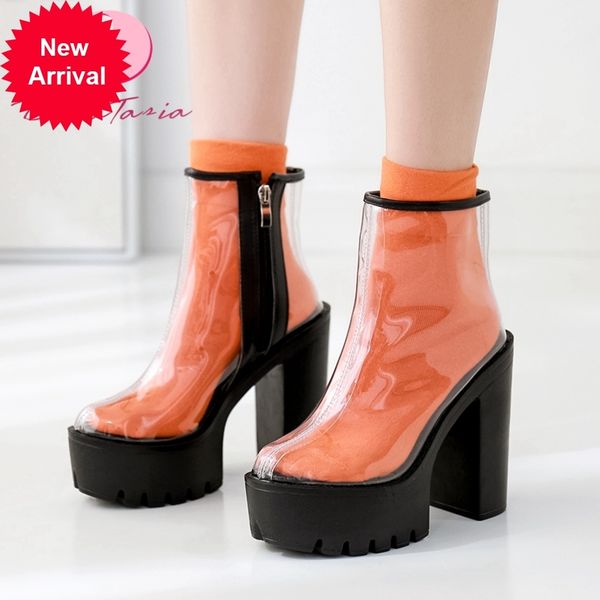 2021 the new spring ladies ankle fashion paltform chunky heels high women's boots new woman's shoes jdkl, Black
2021 the new spring ladies ankle fashion paltform chunky heels high women's boots new woman's shoes jdkl, Black