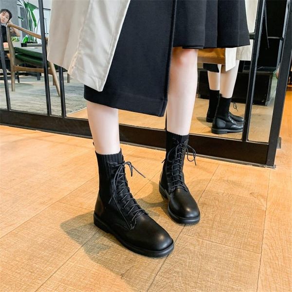 boots pxelena 2021 fashion casual comfort riding ankle chunky mid heels round toe kitten knitting stretch short, Black
boots pxelena 2021 fashion casual comfort riding ankle chunky mid heels round toe kitten knitting stretch short, Black