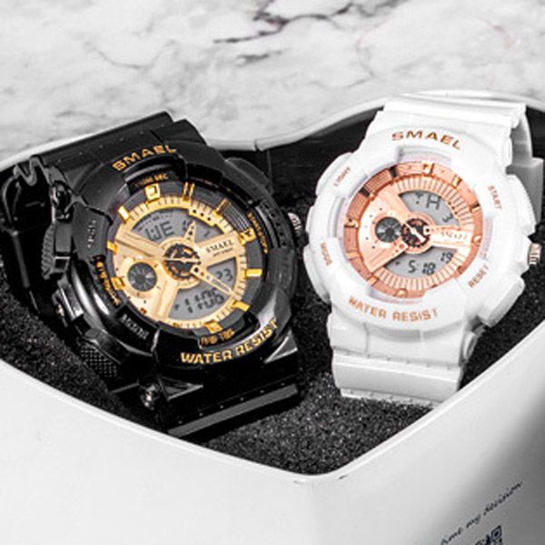 new smael fashion ins style quartz ditigal womens mens watch high school student lovers watches black resin birthday gift sport a04a3, Slivery;brown
new smael fashion ins style quartz ditigal womens mens watch high school student lovers watches black resin birthday gift sport a04a3, Slivery;brown