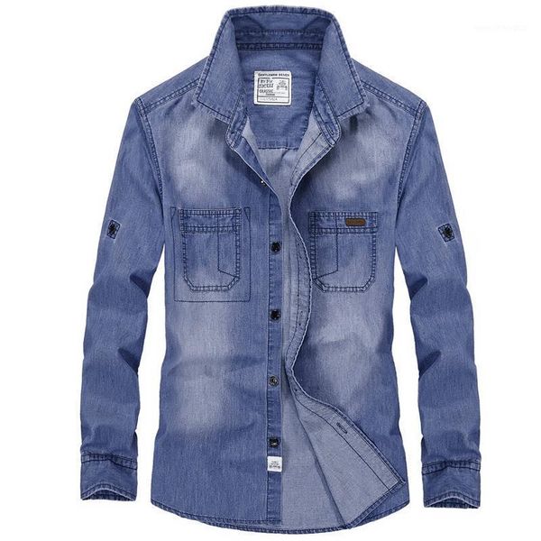 men's casual shirts spring autumn denim long sleeve shirt men's large size loose cotton solid color jacket1, White;black
men's casual shirts spring autumn denim long sleeve shirt men's large size loose cotton solid color jacket1, White;black