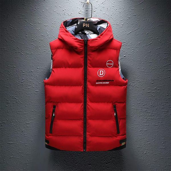 korean version waistcoat men autumn and winter wear thickened cotton shoulder vest hooded two sides wear jacket jacket men's top, Black;white
korean version waistcoat men autumn and winter wear thickened cotton shoulder vest hooded two sides wear jacket jacket men's top, Black;white