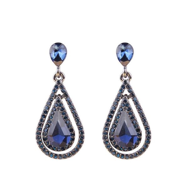 lubov water drop design crystal drop earrings luxury rhinestone inlaid dangle earrings women and girls party jewelry, Silver
lubov water drop design crystal drop earrings luxury rhinestone inlaid dangle earrings women and girls party jewelry, Silver