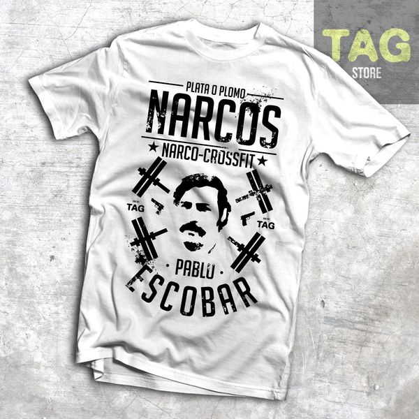 sport new 2019 summer fashion t-shirt trainer plata or plomo - pablo escobar cross fit - narcos tee shirt
sport new 2019 summer fashion t-shirt trainer plata or plomo - pablo escobar cross fit - narcos tee shirt