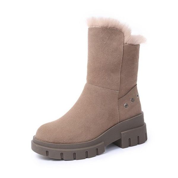 new winter thick snow boots women high plus velvet wedge cotton shoes warm metal decorative wild non-slip boots, Black
new winter thick snow boots women high plus velvet wedge cotton shoes warm metal decorative wild non-slip boots, Black