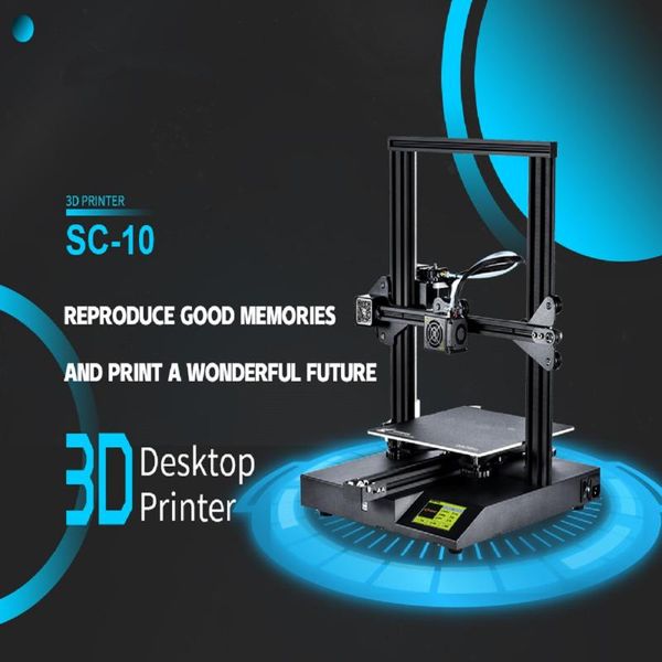 sc-10 diy 3d printer kit silent printing 235x235x280mm print size volume built-in safety power supply filament run out detection
sc-10 diy 3d printer kit silent printing 235x235x280mm print size volume built-in safety power supply filament run out detection