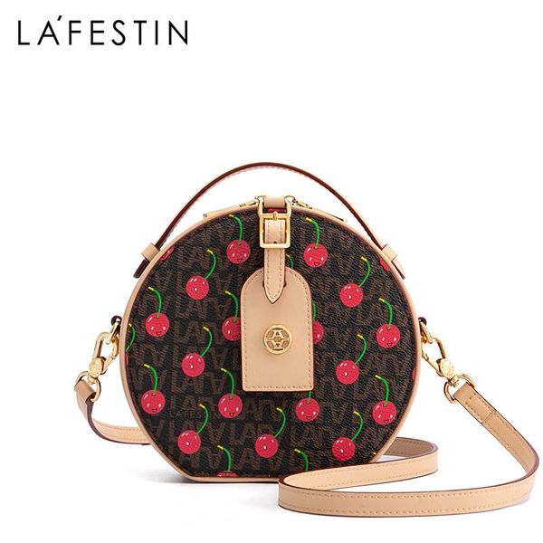 lafestin 2020 new single shoulder messenger small round bag female cherry round cake bag mini handbag 6698 666
lafestin 2020 new single shoulder messenger small round bag female cherry round cake bag mini handbag 6698 666