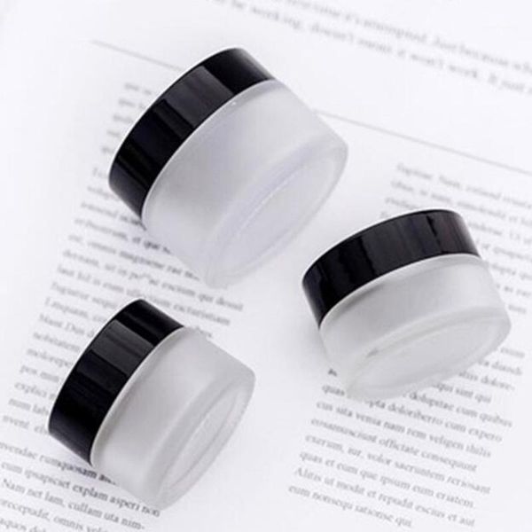 15g 20g 30g frosted clear cosmetic empty pot jar eyeshadow makeup face cream containers with black lid packing bottles1
15g 20g 30g frosted clear cosmetic empty pot jar eyeshadow makeup face cream containers with black lid packing bottles1
