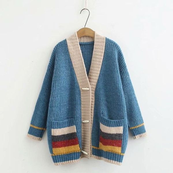 milan runway 2020autumn winter sweater fashion women's long knitted cardigan sweater v-neck ox horn button long sleeve knitted cardigan, White;black
milan runway 2020autumn winter sweater fashion women's long knitted cardigan sweater v-neck ox horn button long sleeve knitted cardigan, White;black