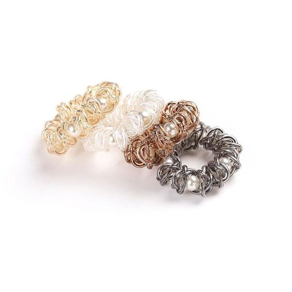 braided elastic hair bands spiral ponytail ties gum rubber rope man-made pearls telephone wire accessories q qylnca
braided elastic hair bands spiral ponytail ties gum rubber rope man-made pearls telephone wire accessories q qylnca