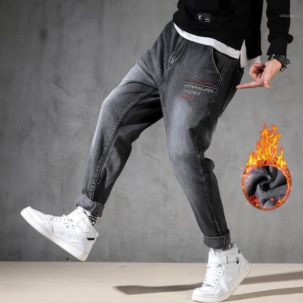 men's jeans fleece thick ankle-length pants men winter straight loose warm elastic waist men's plus size 7xl grey men,8051, Blue
men's jeans fleece thick ankle-length pants men winter straight loose warm elastic waist men's plus size 7xl grey men,8051, Blue