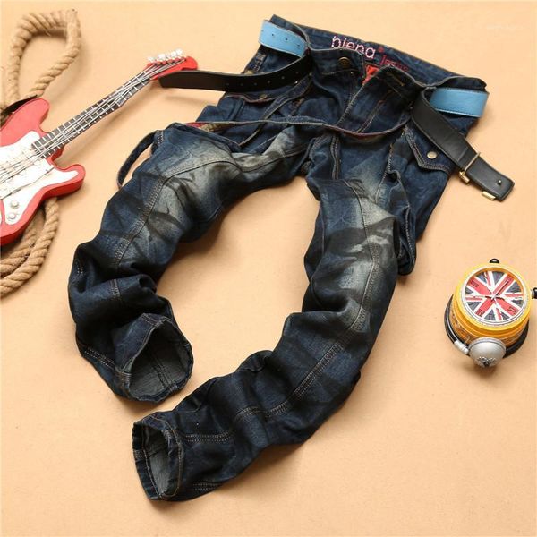 retro split joint beading cotton men jeans fashion classic plus size full length straight skinny jeans men designed denim1, Blue
retro split joint beading cotton men jeans fashion classic plus size full length straight skinny jeans men designed denim1, Blue