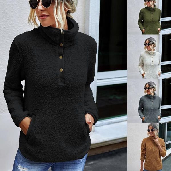 women's hoodies & sweatshirts 2021 women sweatshirt hooded fashion casual sportswear solid color keep warm plush long sleeves autumn, Black
women's hoodies & sweatshirts 2021 women sweatshirt hooded fashion casual sportswear solid color keep warm plush long sleeves autumn, Black