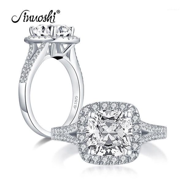 cluster rings ainuoshi fashion 925 sterling silver 2.0ct cushion cut halo engagement simulated diamond wedding jewelry1, Golden;silver
cluster rings ainuoshi fashion 925 sterling silver 2.0ct cushion cut halo engagement simulated diamond wedding jewelry1, Golden;silver