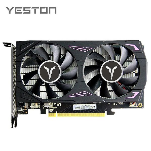 yeston gtx1650-4g d6 ga graphics card 4g / 128bit / gddr6 1410 / 1590mhz dvi-d + hdmi + dp игровые видеокарты для видео
yeston gtx1650-4g d6 ga graphics card 4g / 128bit / gddr6 1410 / 1590mhz dvi-d + hdmi + dp игровые видеокарты для видео