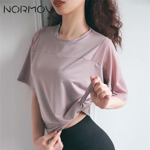 yoga outfits normov woman shorts fitness loose solid color sports shirts plus size short sleeve t-shirts running clothes1, White;red
yoga outfits normov woman shorts fitness loose solid color sports shirts plus size short sleeve t-shirts running clothes1, White;red