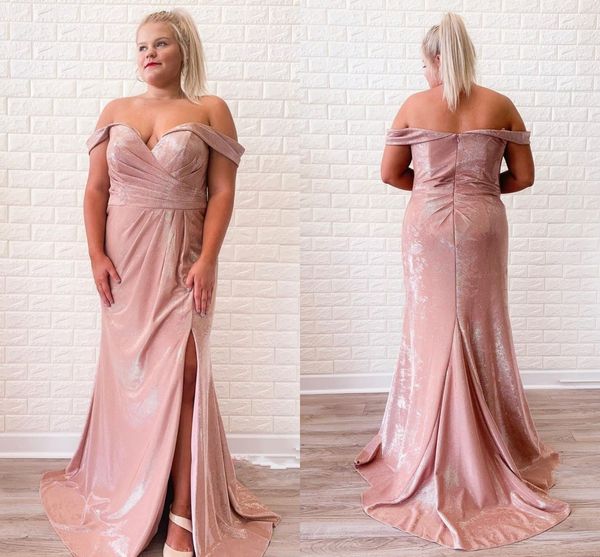 rose pink plus size evening dress with slit off the shoulder pleated open back zipper sheath special occasion dress women prom formal dress, Black;red
rose pink plus size evening dress with slit off the shoulder pleated open back zipper sheath special occasion dress women prom formal dress, Black;red