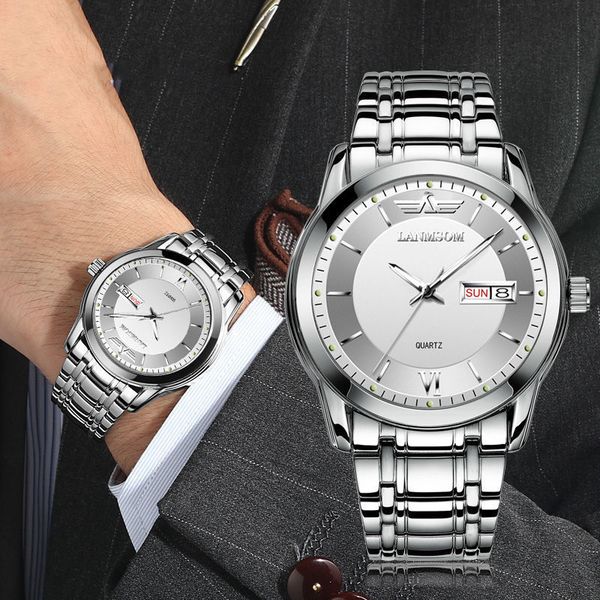 automatic mechanical watch waterproof luminous calendar belt men's fashion watch business, Slivery;brown
automatic mechanical watch waterproof luminous calendar belt men's fashion watch business, Slivery;brown