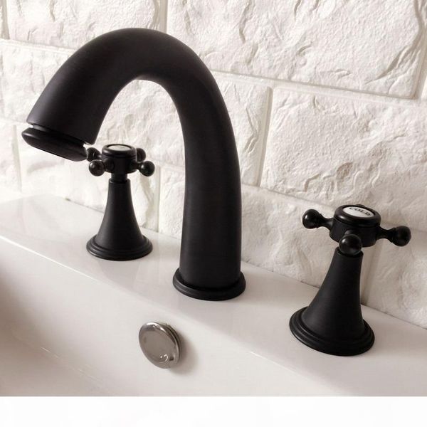 black oil rubbed bronze double handles 3 holes install widespread deck mounted bathroom sink basin faucet sink mixer tap mhg056
black oil rubbed bronze double handles 3 holes install widespread deck mounted bathroom sink basin faucet sink mixer tap mhg056