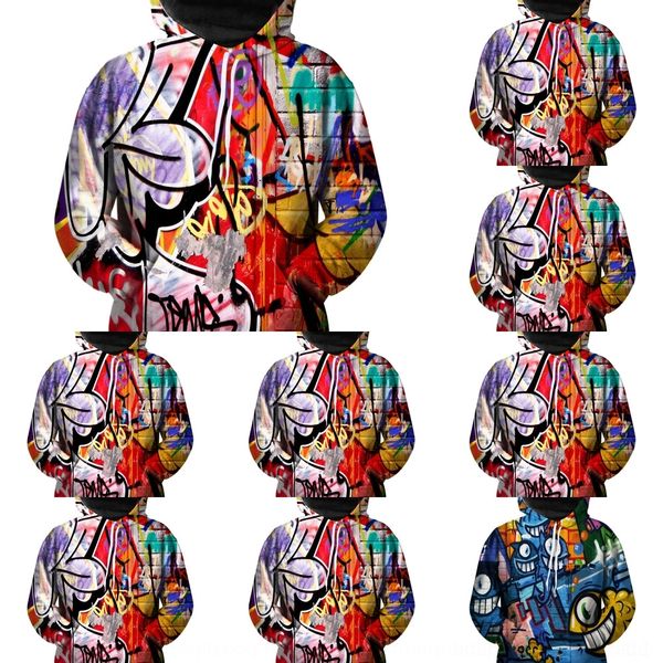 jvqma men's autumn lace up sweater graffiti design printing digital 3d children's pullover pullover pulloversweatshirt pullovermen, Black
jvqma men's autumn lace up sweater graffiti design printing digital 3d children's pullover pullover pulloversweatshirt pullovermen, Black