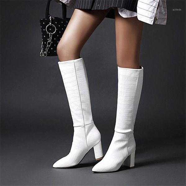boots 2021 fashion knee high women's winter thick heels long round slip on spring autumn shoes woman white1, Black
boots 2021 fashion knee high women's winter thick heels long round slip on spring autumn shoes woman white1, Black