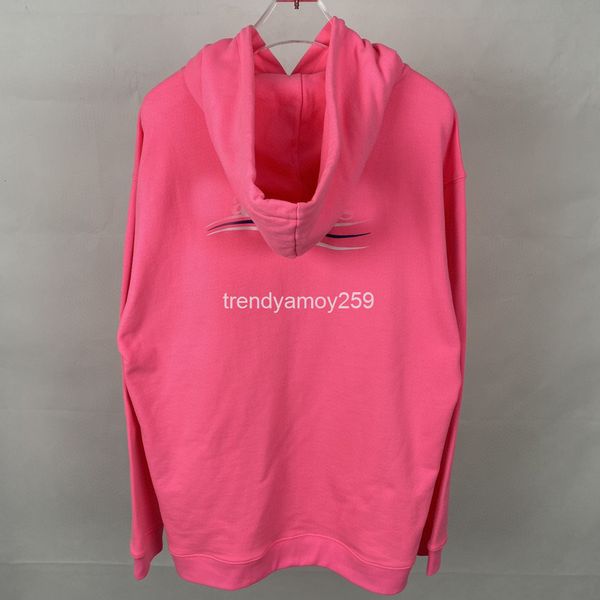 women's hoodies & sweatshirts paris correct version cola wave hoodie plus plush and wo autumn winter loose long sleeve fierce pink, Black
women's hoodies & sweatshirts paris correct version cola wave hoodie plus plush and wo autumn winter loose long sleeve fierce pink, Black