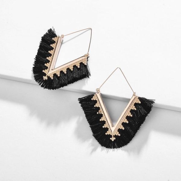 hoop & huggie zwpon 2021 chevron fringe tassel large earrings women summer ethnic v shape statement triangle wholesale, Golden;silver
hoop & huggie zwpon 2021 chevron fringe tassel large earrings women summer ethnic v shape statement triangle wholesale, Golden;silver