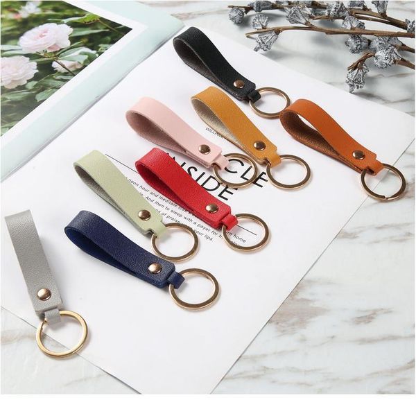 8 colors fashion pu leather keychain business gift leather key chain car key strap waist wallet keychains keyrings bbyrgn
8 colors fashion pu leather keychain business gift leather key chain car key strap waist wallet keychains keyrings bbyrgn