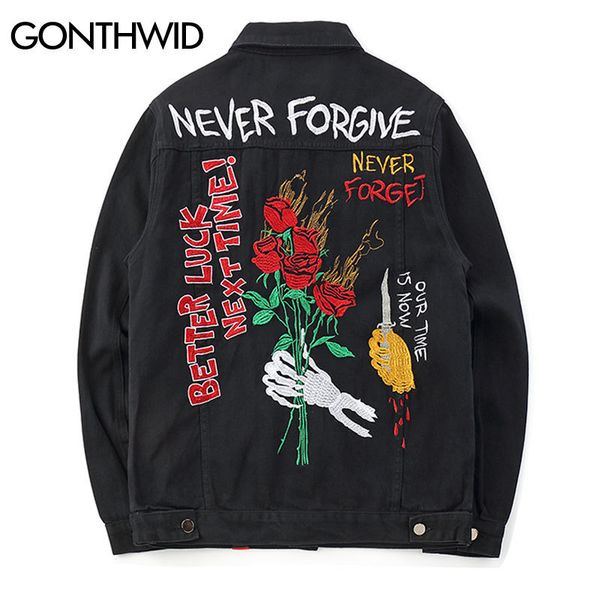 embroidery rose skull denim jackets men hip hop jacket autumn casual cotton jean jacket coats male japanese streetwear lj201013, Black;brown
embroidery rose skull denim jackets men hip hop jacket autumn casual cotton jean jacket coats male japanese streetwear lj201013, Black;brown