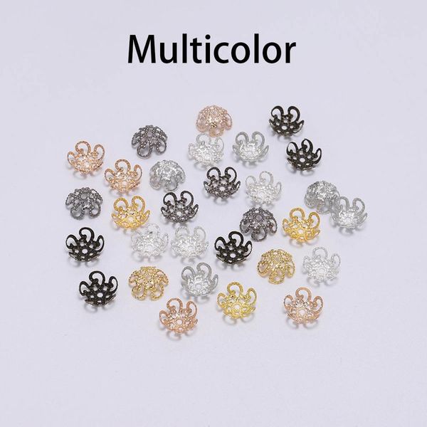 100pcs 8 10mm gold metal hollow flower spacer beads end caps pendant diy charms connectors for jewelry making findings h wmtpwz, Silver
100pcs 8 10mm gold metal hollow flower spacer beads end caps pendant diy charms connectors for jewelry making findings h wmtpwz, Silver