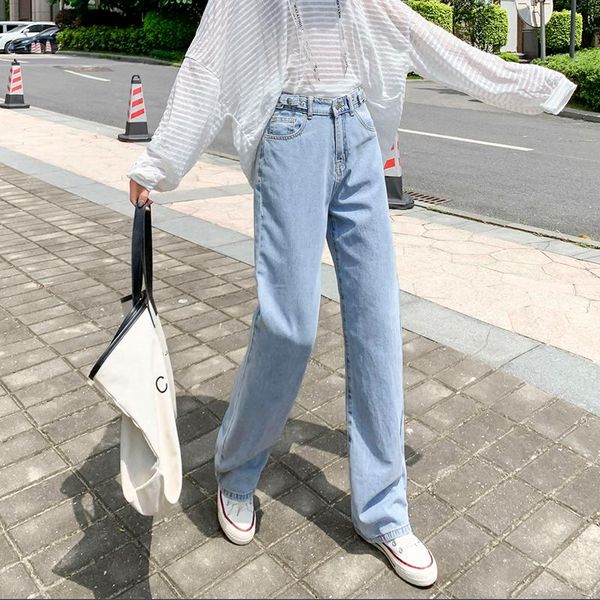women's jeans women blue cotton garment wash soft straight legs high waist fashion lady
women's jeans women blue cotton garment wash soft straight legs high waist fashion lady