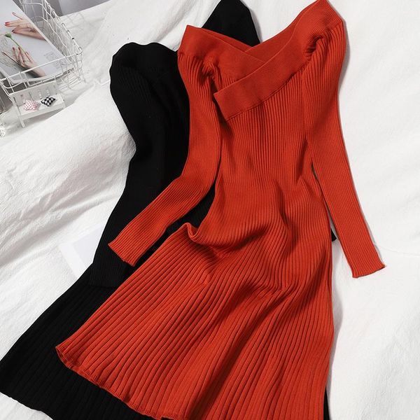 casual dresses temperament long dress autumn and winter slim simple knitted women fashion, Black;gray
casual dresses temperament long dress autumn and winter slim simple knitted women fashion, Black;gray